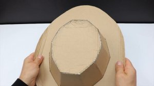 Diy | How To Make Cowboy Hat From Cardboard At Home