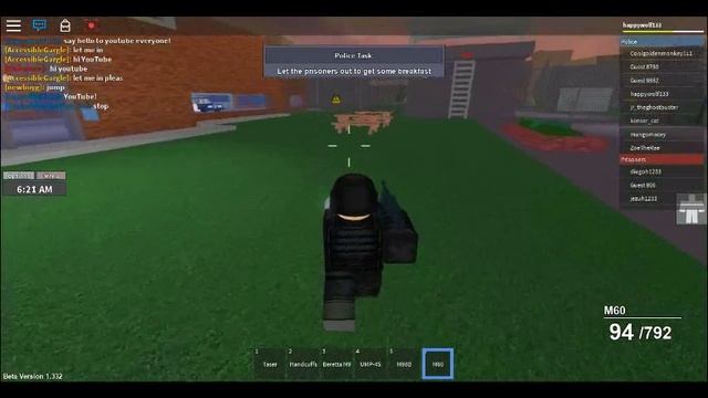 ROBLOX Redwood Prison (S.W.A.T Gameplay)