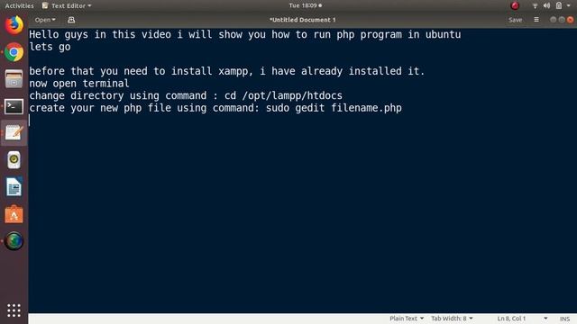 Run PHP in ubuntu | PHP Files are downloading instead of executing смотреть онлайн
