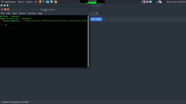 Google CTF 2019 | Home Computer | Use of getfattr command смотреть онлайн
