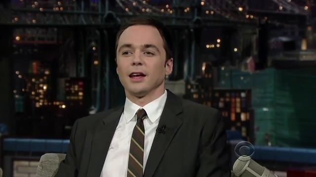 Jim Parsons on Late Show w/ David Letterman Part 2 - 5/3/10 смотреть онлайн