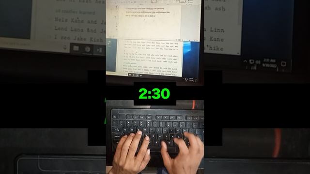 KEYBOARDING ASSIGNMENT #1 SHIFT and H keys - 1BSOA-G смотреть онлайн