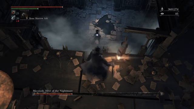 Bloodborne - cheese micolash!! Easy kill смотреть онлайн