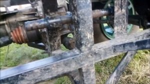 кулиса самодельная на каракат вездеход или мини тракток к кпп ваз 2109 ваз 2112. кулиса полузун