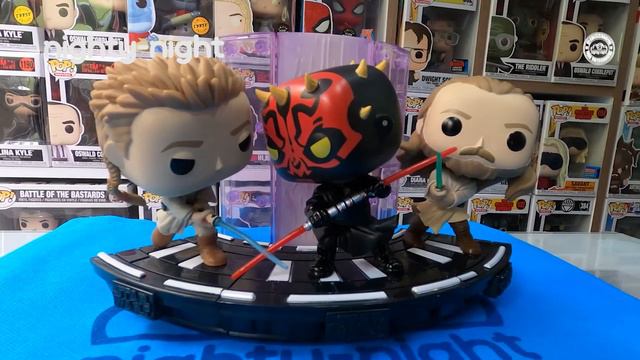 Funko Pop Duel Of The Fates QUI GON JINN Star Wars | Nighty-Night