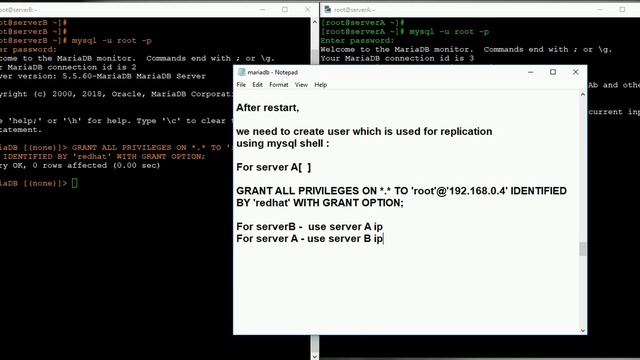 Master to Master replication for MariaDB смотреть онлайн