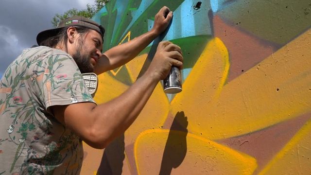 Wildstyle graffiti шрифт. Как я рисую объемный граффити шрифт. Краска Артон. смотреть онлайн