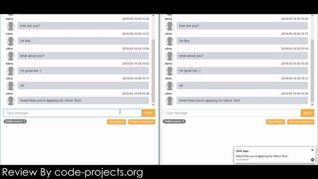 Simple Chatroom Application In PHP With Source Code | Source Code & Projects смотреть онлайн