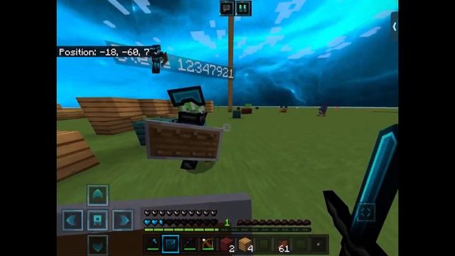 Intense Duel with my friend! (Reupload) MCPE | Java Combat Addon смотреть онлайн