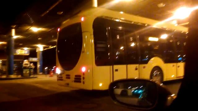 Электробус на дизельной заправке?