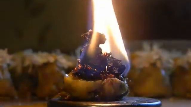 Горение свечи малышки Ромашка смотреть онлайн