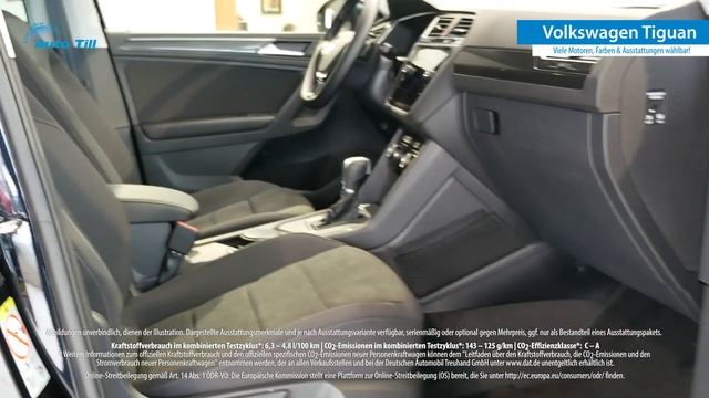 Volkswagen Tiguan 2018 Highline Deep Black Perleffekt | Design Highlights 4k (UHD) смотреть онлайн