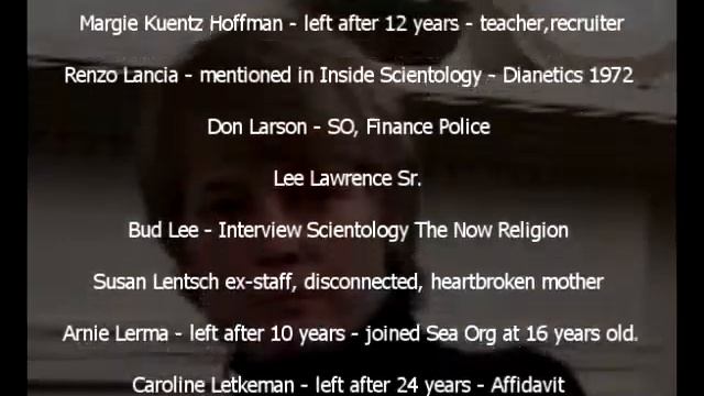 How many ex-scientologists have spoken out against the Church of Scientology смотреть онлайн