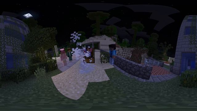 Run Away From APHMAU.EXE In Minecraft 360° смотреть онлайн