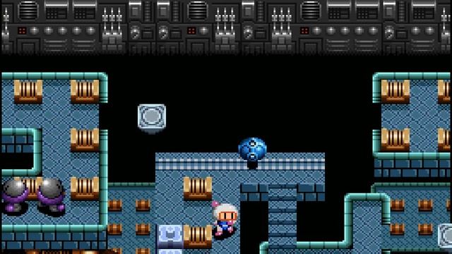 Super Bomberman 2 (Stage 4) The Dastardly Bombers Invade (Brain Bomber) смотреть онлайн