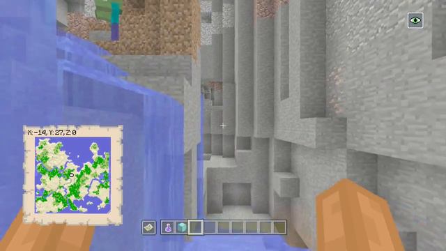 Minecraft Xbox Seed Showcase Stronghold under village Ocean Monument and more смотреть онлайн