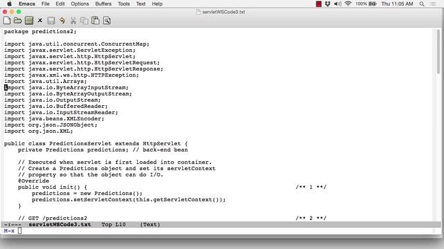 05 05 The Predictions HttpServlet Code Part 1 смотреть онлайн