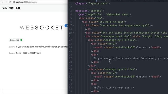 Node js 应用：WebSocket 12 смотреть онлайн