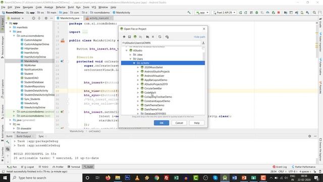 Insert Update Delete in Android RoomDB | Easy Student Mgmt System | Separate copies Part 11 смотреть онлайн