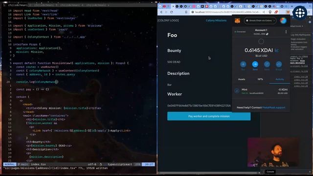 Learn Web3 with Colony - Connecting Colony SDK смотреть онлайн