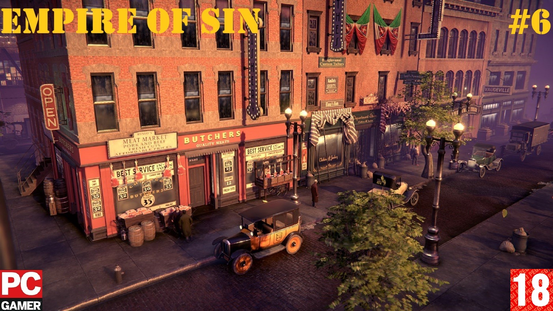 Empire of Sin(PC) - Прохождение #6. (без комментариев) на Русском.