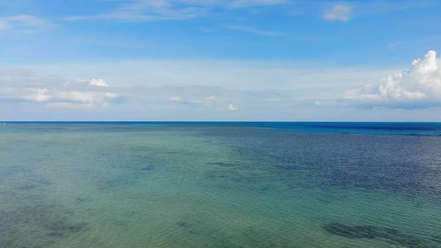 Awesome high view of nature with sea ocean Расслабление. Медитация. смотреть онлайн