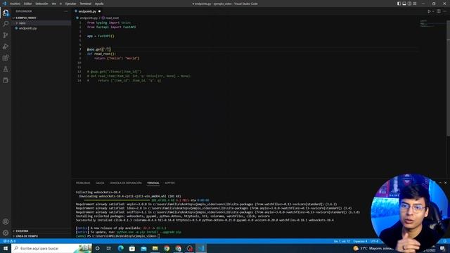 Introducción a FastAPI | SERVICIOS BACKEND FACILES | Python | [2022] смотреть онлайн