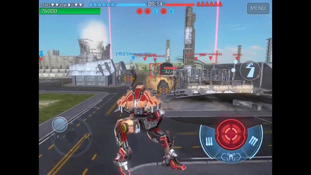 War Robots Cheater with super jumping Cossack смотреть онлайн