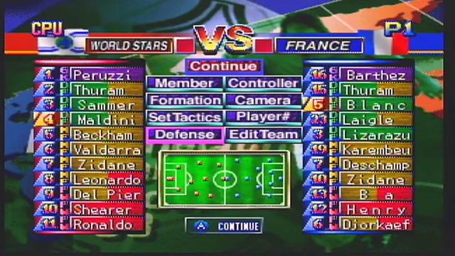 International SuperStar Soccer 98 - Special Game ISS98 France смотреть онлайн