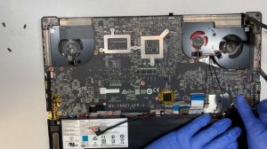 MSI Laptop MS 16Q2 CPU Fan Replacement