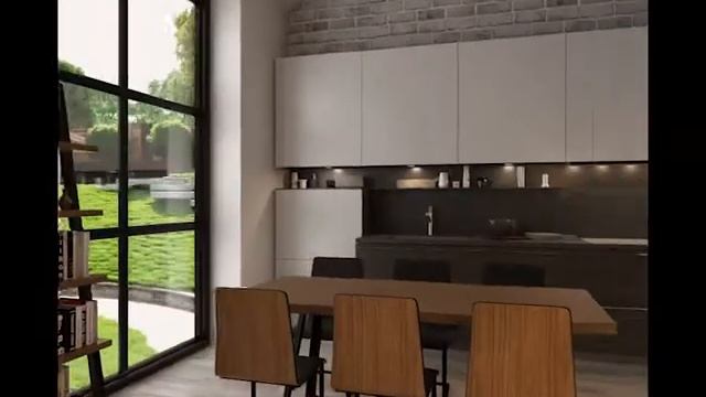 Видео портфолио Town House near Moscow DYM Architecture and design смотреть онлайн