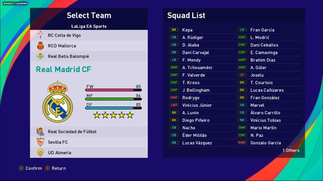 PES 2021 T99 PATCH V5 Season 2023-2024 смотреть онлайн
