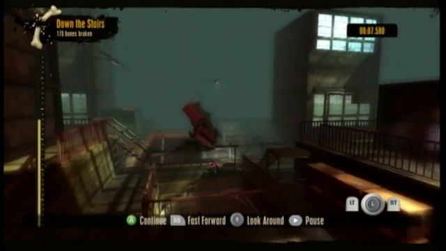 Road Kill - A TrialsHD Down The Stairs Skill Game by Cannibal Shogun смотреть онлайн