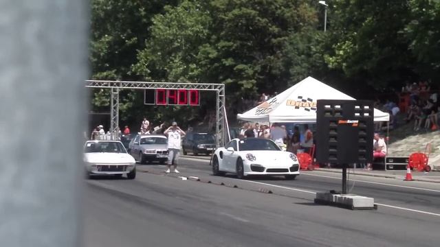 Fiat X1/9 1.6 8v turbo vs. Porsche turbo Rakparti gyorsulás смотреть онлайн