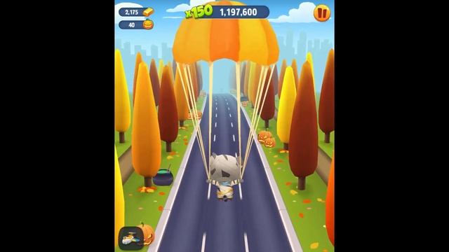 Talking Tom gold run Halloween event MUMMY TOM смотреть онлайн