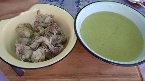 КУРИНАЯ ЛИБЖА в казане на костре