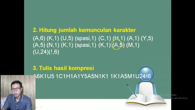 Materi Kuliah Algoritma Run Length Encoding смотреть онлайн