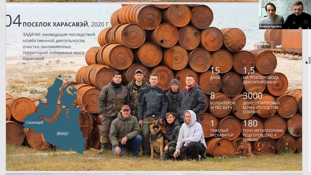 Онлайн-встреча с региональной экологической организацией «Зелёная Арктика» (Ямал) смотреть онлайн