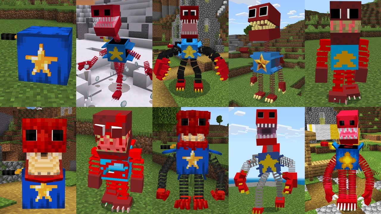 Мод на ВСЕХ БОКСИ БУ в МАЙНКРАФТ ! MOD BOXY BOO PROJECT PLAYTIME in MINECRAFT смотреть онлайн