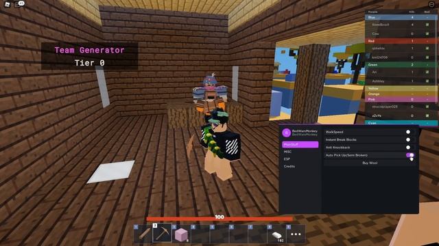 [NEW + OP] ROBLOX | Bedwars Script / Hack GUI | Anti-Knockback | Kill Aura & ESP | *PASTEBIN 2021* смотреть онлайн