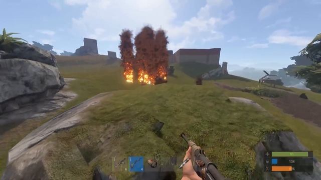 SHOOTING DOWN A HELICOPTER - Rust Gameplay (S3P2) смотреть онлайн