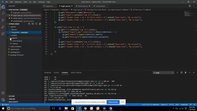 Test Automation with Cypress.io Framework Urdu Hindi l Code Movement Pakistan смотреть онлайн