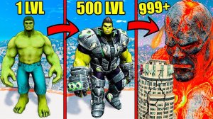 ПРОКАЧАЛ ХАЛКА ДО 999+ УРОВНЯ В ГТА 5 МОДЫ! HULK ЭВОЛЮЦИЯ БОГА ОБЗОР МОДА GTA 5! ГТА MODS ИГРЫ МОД