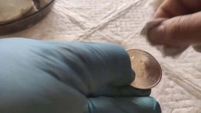 Удаление молочных пятен с серебряных монет II.How to remove Milk Spots from Silver Coins II. смотреть онлайн