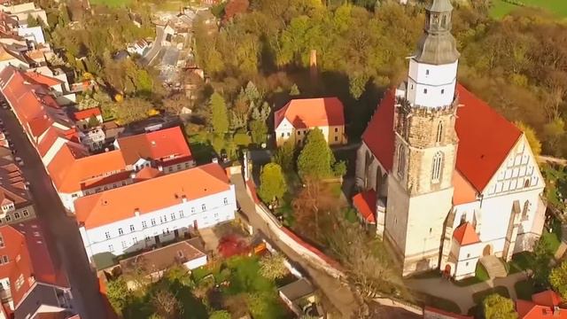 Евангелическая церковь Hauptkirche St Marien, Каменц, Германия смотреть онлайн
