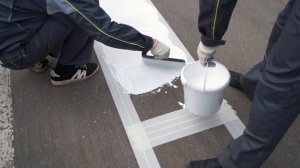 КАК ДЕЛАЮТ ДОРОЖНУЮ РАЗМЕТКУ (СЕКРЕТЫ ПРОИЗВОДСТВА ОТ M2MOTORS)