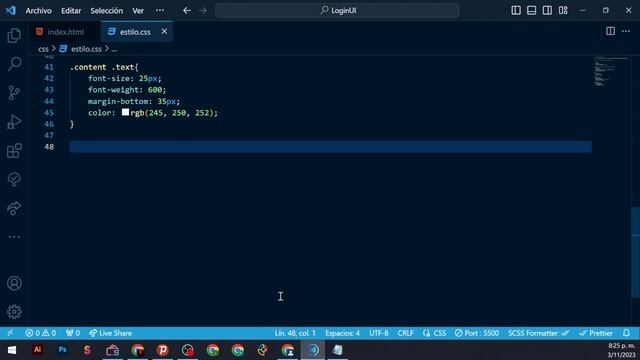 Login UX/UI Html5 Css Moderno смотреть онлайн