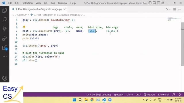 3. Plot the Histogram of a Grayscale Image (in Bengali) смотреть онлайн