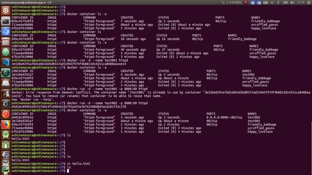 【Dockerの使い方】docker run について смотреть онлайн