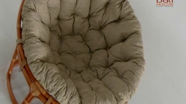 #BaliMoscow - Плетеное кресло из ротанга Папасан (Papasan) смотреть онлайн